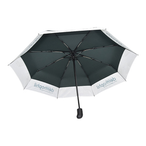 Extra <b>Large</b> Pink Adult Classic Three-Folding Fully-Automatic UV Protection Windproof Umbrella Fiberglass Ribs Aluminum <b>Frame</b> - Product Image 5