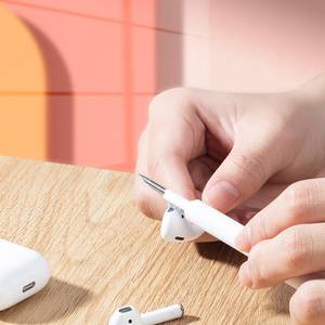 Kit de limpieza <span class=keywords><strong>2022</strong></span> para <span class=keywords><strong>Airpods</strong></span> 3 2 Pro, pluma de limpieza para auriculares, pluma de limpieza multiusos para <span class=keywords><strong>iPhone</strong></span> - Product Image 4