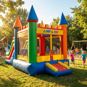 Casa Inflable de PVC y Tela Oxford para Niños, Castillo Inflable para Fiestas - Product Image 2