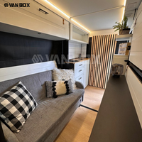 Nouveau Kit de Conversion de Van Aménagé de Luxe pour Fiat, Module de Camping Box DIY pour Fourgon Aménagé Fiat