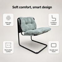 Fauteuil de loisirs modulaire convertible capitonné en tissu de lin pour chambre, salon, maison traditionnelle, villa