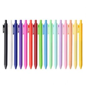 Macaron 0.5 Black Gel <b>Pen</b> Simple Press Design Business Office Signature <b>Pen</b> Customizable Logo for Student Exams Bullet <b>Pen</b> - Product Image 1