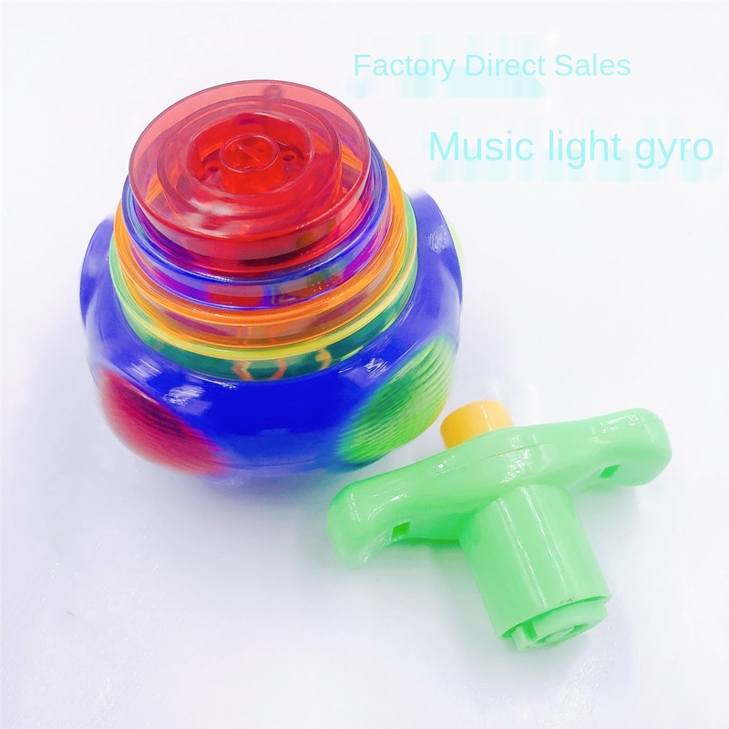 Новый светильник ABS ing Красочный музыкальный гироскоп светильник-излучающий гироскоп