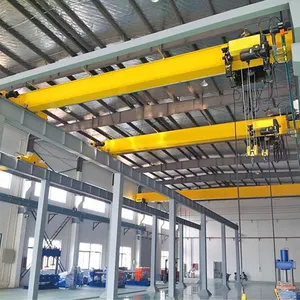 High Standard Workshop Travelling Single Beam Eot Bridge Crane 5 Ton On Sale