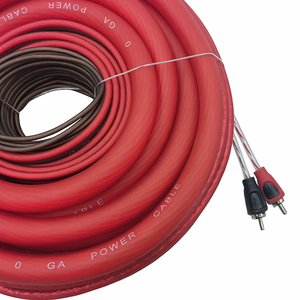 1/0 Gauge AWG OFC 100% Kupfers pezifi kation Auto Auto Audio Lautsprecher verstärker Verstärker Installieren Sie die Verkabelung sätze - Product Image 4