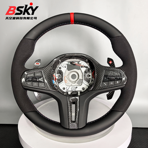 Volante Personalizado Universal de Fibra de Carbono y Gamuza para <span class=keywords><strong>BMW</strong></span> Serie G20 G28 G30 G38 G80 G82 M3 <span class=keywords><strong>320i</strong></span> 330i 330e 340i 540i I f g - Product Image 1