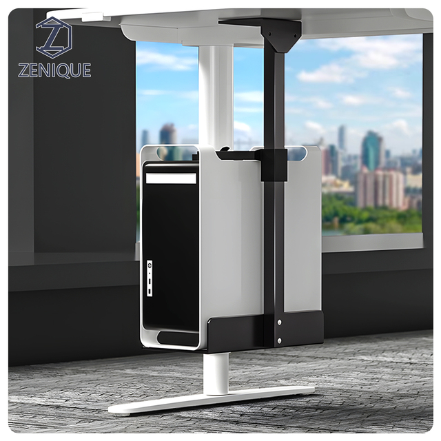 Factory Direct Under Desk Computer CPU Stand Width Height Adjustable Computer CPU Holder