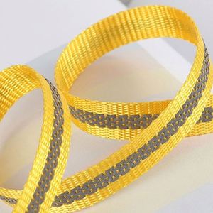 สายรัดโพลีเอสเตอร์สะท้อนแสงแบบมองเห็นได้ชัดเจน ขนาด 1.2 ซม. 1.5 ซม. สายสะท้อนแสง 5 เส้น - Product Image 6