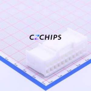 936151-1 Housing (Wire-to-Board / Wire-to-Wire) P=4mm Connector ( Jack Structure: 2x11P )( Pitch: 4mm )( Row Spacing: 5mm ) - Product Image 1