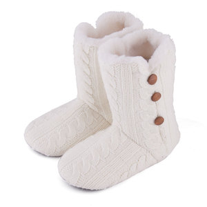 Chaussons d'hiver en fourrure de haute qualité pour femmes, confortables et chauds, pour la maison - Product Image 3
