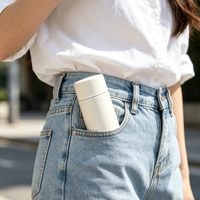 Thermos à café miniature de 150 ml, tasse isotherme sous vide en acier inoxydable, petite tasse de voyage portable, tasse à expresso pour les trajets quotidiens