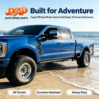Jantes Beadlock Forgées Personnalisées JAXP Factory de 17 à 24 Pouces 8x170 8x165.1 pour Pick-up, SUV, Tout-terrain