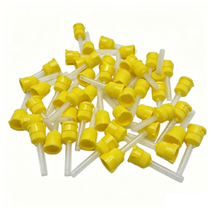 Puntas de mezcla dentales de <span class=keywords><strong>silicona</strong></span> de tipo corto <span class=keywords><strong>para</strong></span> ahorro de material de impresión, puntas desechables de entrega estática VPS Light Body - Product Image 3