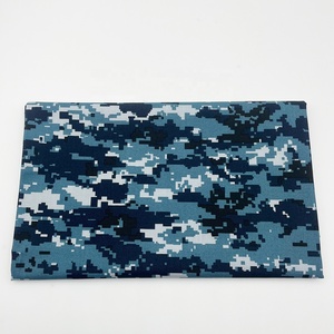 Textiles Fabric Manufacturer Custom Printing Camo Cvc Polyester Cotton <strong>Combat</strong> Uniforms Navy Blue Ocean Digital Camouflage Fabric - Product Image 6