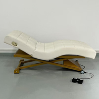 Table de massage moderne de haute qualité, lit de spa cosmétique électrique à 1 moteur, fauteuil facial, lit de beauté pour salon
