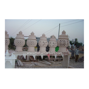 Lámpara Moderna de Piedra Arenisca de Jodhpur, Ecológica, Duradera, Diseño Rústico, para Villas, Hoteles, Caminos Exteriores, Iluminación Decorativa India - Product Image 6