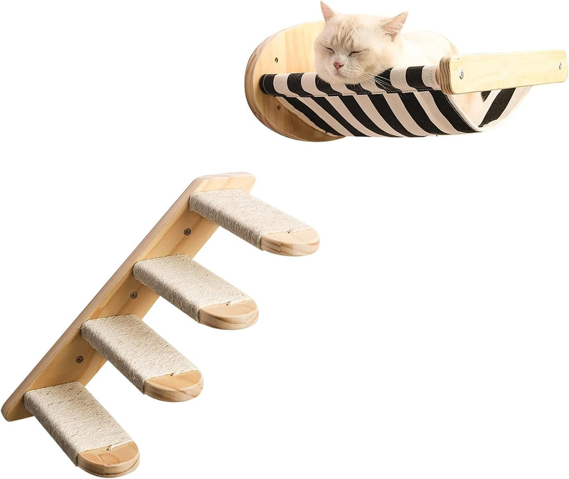 2 Pack Four Step Cat Wall