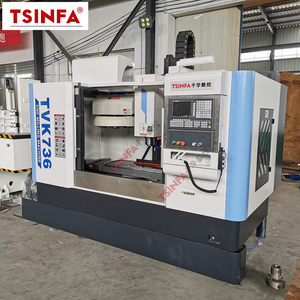 Fraiseuse VMC automatique 3 axes en aluminium, modèle TVK736, avec fonction de perçage et de taraudage, compatible Fanuc, BT40, 220V, nouvelle version verticale et horizontale - Product Image 1