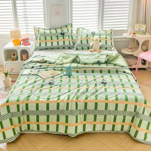 ผ้านวมแอร์ผ้าฝ้ายซักได้ ระบายอากาศดี ผิวสัมผัสอ่อนโยน ใช้ได้ทุกฤดู - Product Image 4