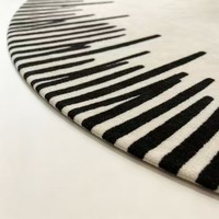 Tapis moderne écologique en polyester, sur mesure, doux et moelleux, pour salon, hôtel, appartement