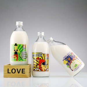 Botella de Vidrio de 350 ml y 500 ml para Brandy, Ginebra, Ron, <span class=keywords><strong>Mezcal</strong></span>, Café Frío y Otras Bebidas - Product Image 3