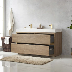 <span class=keywords><strong>Homedee</strong></span> Double Lavabo Moderne Sur Pied Salle De Bains Vanité Excellent Haute Qualité Offre Spéciale pour Hôtels Vanité Combo Type - Product Image 2