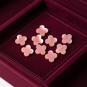 मोती की कस्टम प्राकृतिक गुलाबी माँ मोती की मिट्टी की छत की माँ, चांदी कस्टम गहने प्राकृतिक ढीले जेम्स्टोन गुलाबी मोप - Product Image 1