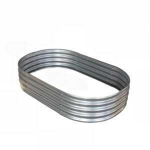 Boîte de jardinière de lit de jardin surélevé en acier galvanisé pour arrière-cours/terrasses/balcons - Product Image 2