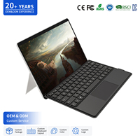 Clavier magnétique sans fil avec pavé tactile pour Microsoft Surface Pro 8, rechargeable, ultra fin, portable, avec coque de protection