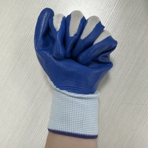JRDD - Maniques en polyester tricotées sans couture, 13 jauges, anti-corrosion, anti-perforation, résistantes aux produits chimiques, pour l'industrie de la pêche - Product Image 5