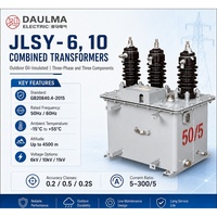 Transformateur combiné CT/VT 10 kV JLSY-6/10 150/5A classe 0,2S pour la mesure extérieure, spécifications techniques.