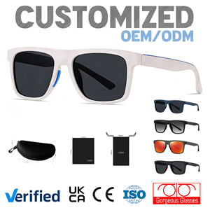 Lunettes de soleil de sport polarisées de haute qualité, grande monture, pour le cyclisme, personnalisées, pour hommes - Product Image 1