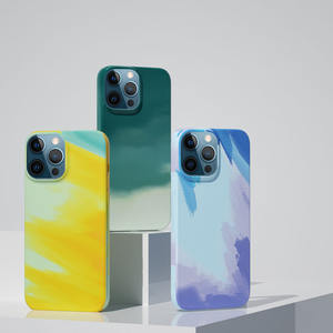 2025 lujo nueva impresión de transferencia de <span class=keywords><strong>agua</strong></span> suave al tacto funda de silicona líquida <span class=keywords><strong>para</strong></span> 2025 <span class=keywords><strong>iPhone</strong></span> 14 teléfono móvil nuevo diseño de lujo - Product Image 3