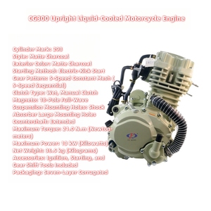 Motor de Scooter W130 Horizontal Refrigerado por Aire, Motor de Motocicleta, Motores de Moto para Triciclo - Product Image 6