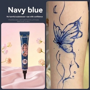 Cône de henné naturel noir et or de qualité export, en gros et à prix abordable, pour les salons de beauté et la vente en vrac - Product Image 1
