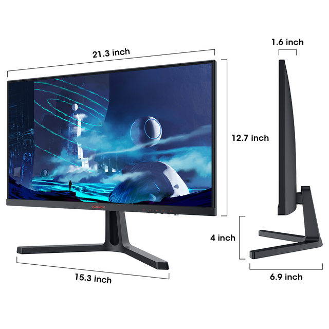 KOORUI Best Selling Led Monitor Pc Monitor 27 Inch Ultra Wide 165 Mhz Lcd Screen Lcd Display 24" Monitor