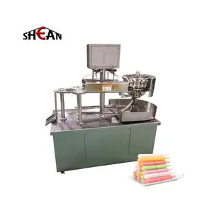 Automatic Liquid Ice Pop Machine Sealing Popsicle Packing And Plastic Tube Lolly Fruit Juice Filling Machine