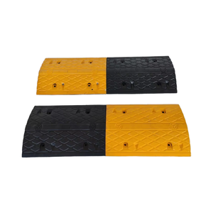 उच्च गुणवत्ता 500 मिमी चिंतनशील सड़क रबर रैंप गति सड़क के लिए कम कीमत वाले प्लास्टिक गति नियंत्रण हम्प - Product Image 1