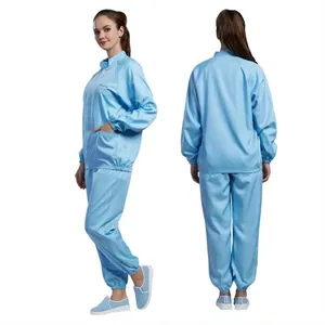 Food Industry Production Uniforms Comfortable Soft Dust-free Food Processing Uniform