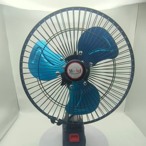 Ventilador Portátil de Mano de 11 Pulgadas con Batería de Litio, DC/AC/DC, Súper Potente, Función Giratoria, Fuente de Alimentación de Emergencia USB - Product Image 5