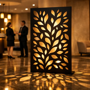 Separadores de Ambientes y Biombos Lenticulares Modernos, Multifuncionales y Duraderos de 120X240cm, Marca Lentiprint, Hechos en Alemania - Product Image 1