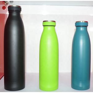 Unique New Style 500ml Customer Double Layer Stainless Steel Drink Water Thermal Bottle <b>With</b> <b>Lid</b> - Product Image 6