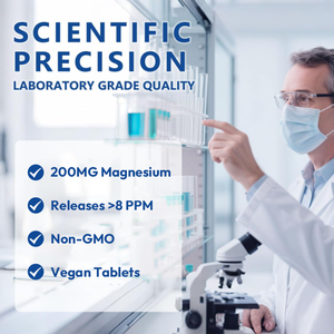 לוח חיים של מגנזיום לוח חיים למבוגרים H2 תוספי מימן מולקולרי עבור אנרגיה תאית ובריאות המוח - Product Image 6