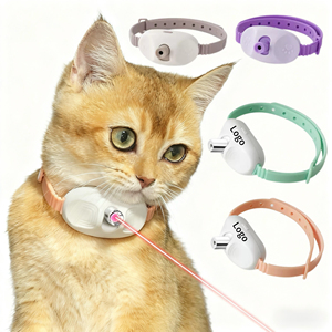 Juguete Láser <span class=keywords><strong>para</strong></span> <span class=keywords><strong>Gatos</strong></span> de Lujo <span class=keywords><strong>con</strong></span> Entrega Rápida, Ajustable, Recargable, Collar de Silicona, <span class=keywords><strong>Juguetes</strong></span> de <span class=keywords><strong>Movimiento</strong></span>, Juguete <span class=keywords><strong>para</strong></span> <span class=keywords><strong>Gatos</strong></span> <span class=keywords><strong>con</strong></span> Láser, Logotipo Personalizado - Product Image 1