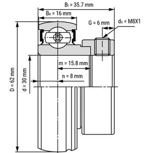 Корпус подшипника SNL 511-609, корпус подшипника SNL 609 TG Plummer TSN 609G ASNH 511-609 - Product Image 6