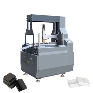 Máquina automática para envolver cajas pequeñas rígidas, máquina para hacer cajas <span class=keywords><strong>de</strong></span> zapatos <span class=keywords><strong>de</strong></span> cartón, <span class=keywords><strong>precio</strong></span> a la venta - Product Image 5