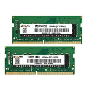 ICOOLAX内存原始DDR3 4gb 8gb 1066MHz 1333MHz 1600MHz SO-DIMM模笔记本内存每台笔记本电脑