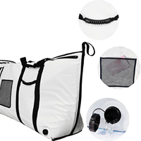 Refroidisseur de poisson frais isolé et imperméable de plus de 48h avec valve de vidange OEM ODM PVC