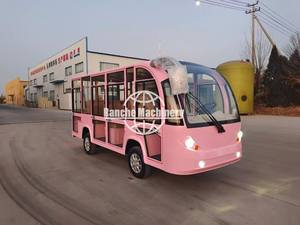 Autobús Turístico Personalizado con Batería de Plomo-Ácido, 8 Asientos, Motor de CA de 4KW, Pendiente Máxima del 25%, Mini Autobús Eléctrico de Transporte - Product Image 3