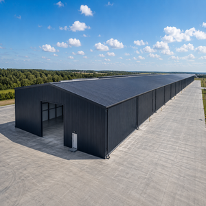 Structure en acier préfabriquée à prix d'usine pour entrepôt industriel professionnel en Chine, bâtiment léger à vendre - Product Image 3